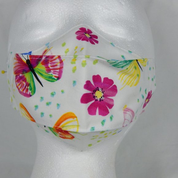 Beautiful Handmade Face Mask Girls 5-10yo. - Picture 3 of 4